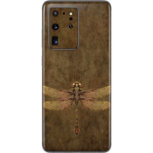 Brigid Ashwood Steampunk & Gear Dragonfly Galaxy S20 Ultra 5G Skin