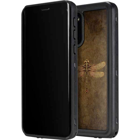 Brigid Ashwood Steampunk & Gear Dragonfly Galaxy S20 Waterproof Case