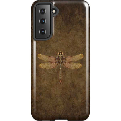 Brigid Ashwood Steampunk & Gear Dragonfly Galaxy S21 5G Pro Case