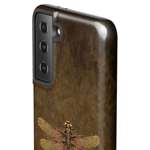 Brigid Ashwood Steampunk & Gear Dragonfly Galaxy S21 FE Pro Case