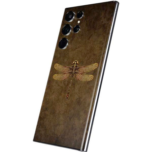 Brigid Ashwood Steampunk & Gear Dragonfly Galaxy S22 Ultra Skin