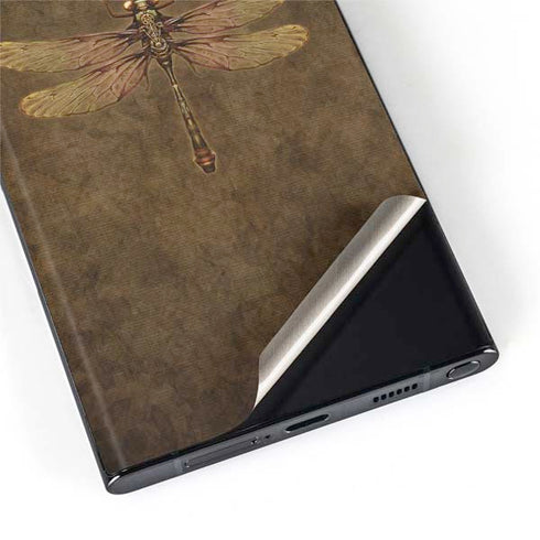 Brigid Ashwood Steampunk & Gear Dragonfly Galaxy S22 Ultra Skin