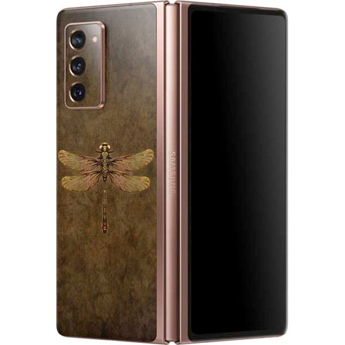 Brigid Ashwood Steampunk & Gear Dragonfly Galaxy Z Fold2 5G Skin