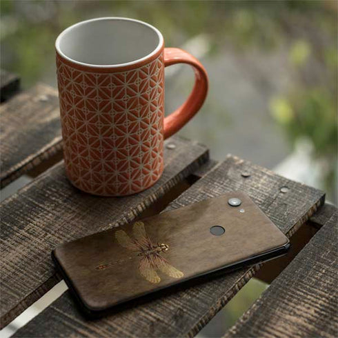 Brigid Ashwood Steampunk & Gear Dragonfly Google Pixel 3a Skin