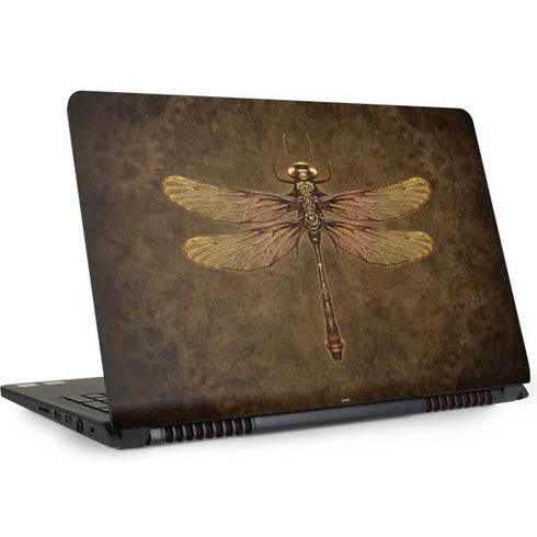 Brigid Ashwood Steampunk & Gear Dragonfly Dell Inspiron Skin