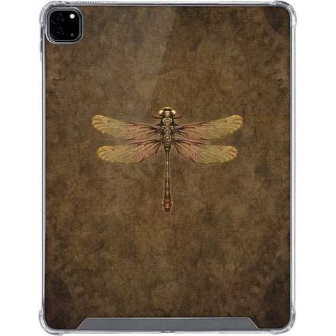 Brigid Ashwood Steampunk & Gear Dragonfly iPad Pro 12.9in (2020) Clear Case