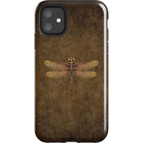Brigid Ashwood Steampunk & Gear Dragonfly iPhone 11 Impact Case