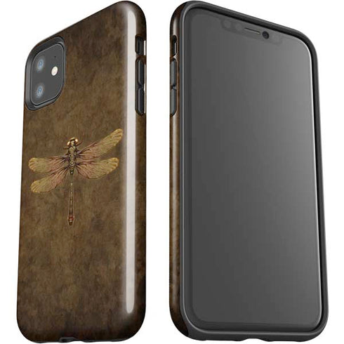 Brigid Ashwood Steampunk & Gear Dragonfly iPhone 11 Impact Case