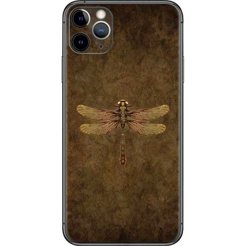 Brigid Ashwood Steampunk & Gear Dragonfly iPhone 11 Pro Max Skin