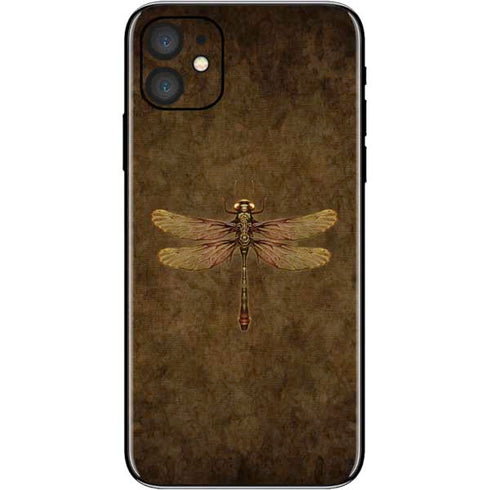 Brigid Ashwood Steampunk & Gear Dragonfly iPhone 11 Skin