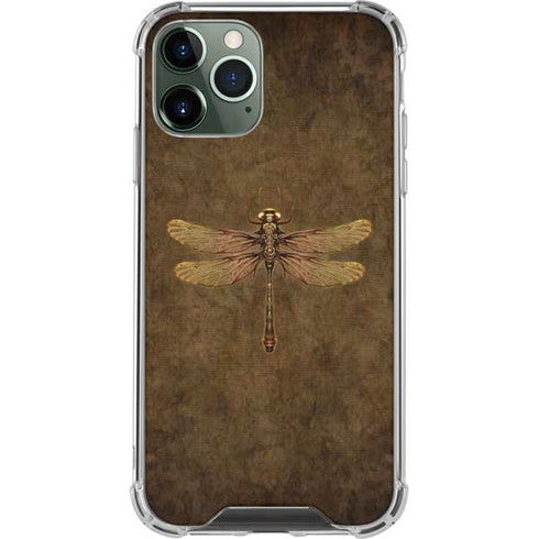 Brigid Ashwood Steampunk & Gear Dragonfly iPhone 12 Pro Max Clear Case