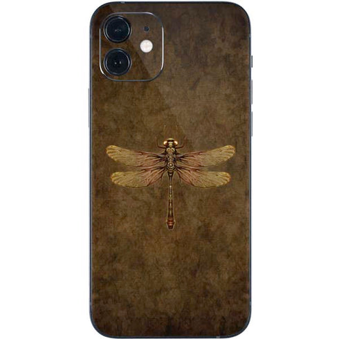Brigid Ashwood Steampunk & Gear Dragonfly iPhone 12 Skin