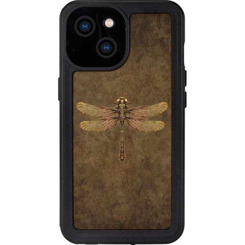 Brigid Ashwood Steampunk & Gear Dragonfly iPhone 13 Mini Waterproof Case