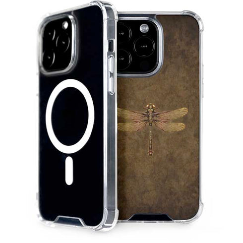 Brigid Ashwood Steampunk & Gear Dragonfly iPhone 13 Pro MagSafe Case