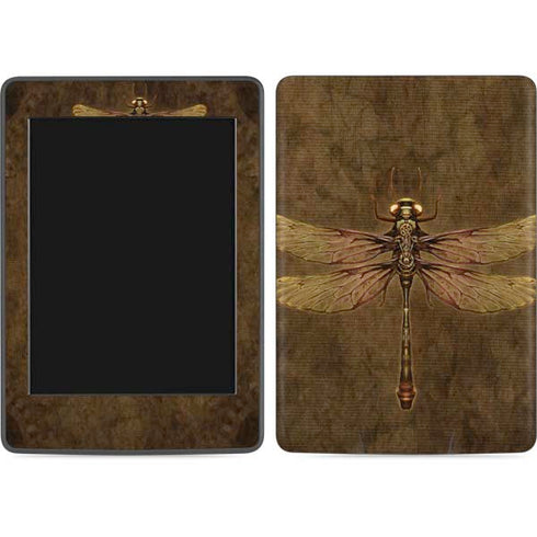 Brigid Ashwood Steampunk & Gear Dragonfly Amazon Kindle Skin