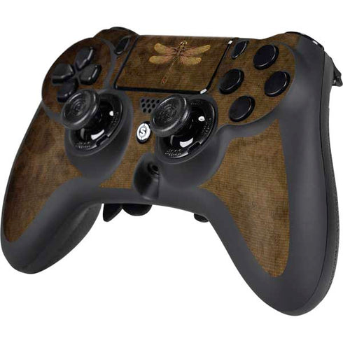 Brigid Ashwood Steampunk & Gear Dragonfly PS4/PC SCUF Impact Controller Skin