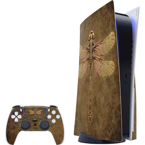 Brigid Ashwood Steampunk & Gear Dragonfly PS5 Bundle Skin