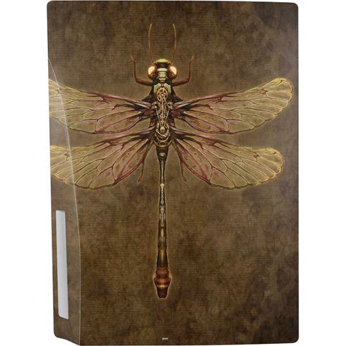 Brigid Ashwood Steampunk & Gear Dragonfly PS5 Console Skin
