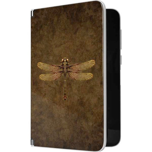 Brigid Ashwood Steampunk & Gear Dragonfly Surface Duo Skin