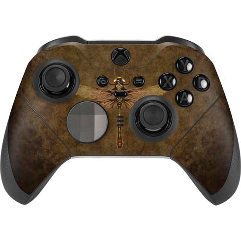 Brigid Ashwood Steampunk & Gear Dragonfly Xbox Elite Wireless Controller Series 2 Skin