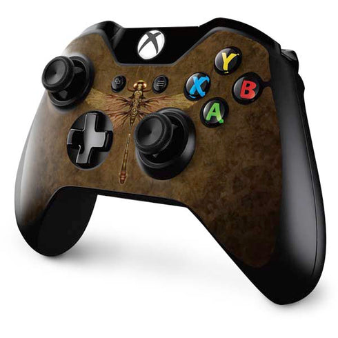 Brigid Ashwood Steampunk & Gear Dragonfly Xbox One Controller Skin