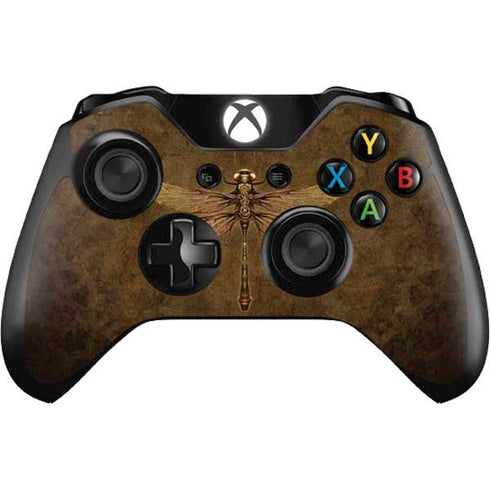 Brigid Ashwood Steampunk & Gear Dragonfly Xbox One Controller Skin