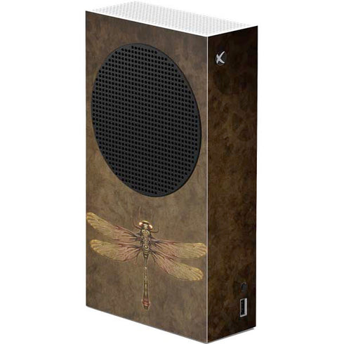 Brigid Ashwood Steampunk & Gear Dragonfly Xbox Series S Console Skin