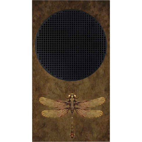 Brigid Ashwood Steampunk & Gear Dragonfly Xbox Series S Console Skin