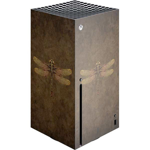Brigid Ashwood Steampunk & Gear Dragonfly Xbox Series X Console Skin