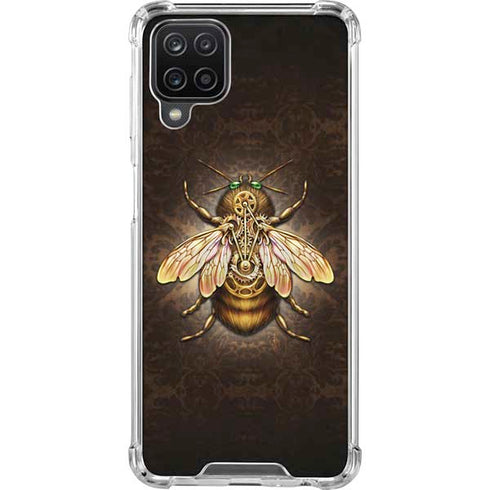 Brigid Ashwood Steampunk Bee Galaxy A12 Clear Case