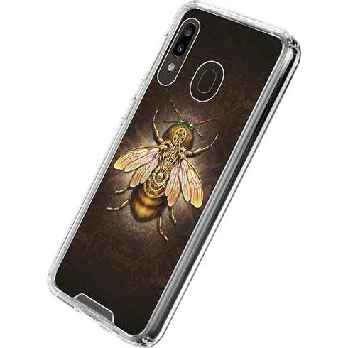 Brigid Ashwood Steampunk Bee Galaxy A30 Clear Case
