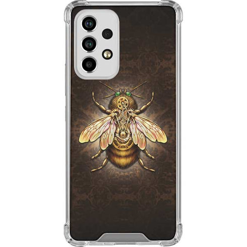 Brigid Ashwood Steampunk Bee Galaxy A53 5G Clear Case