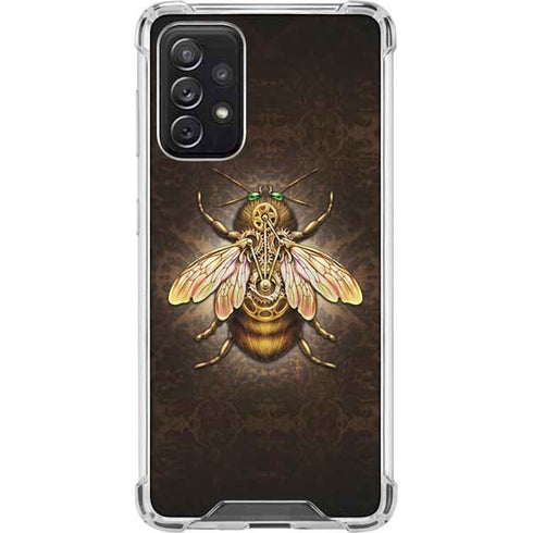 Brigid Ashwood Steampunk Bee Galaxy A72 5G Clear Case