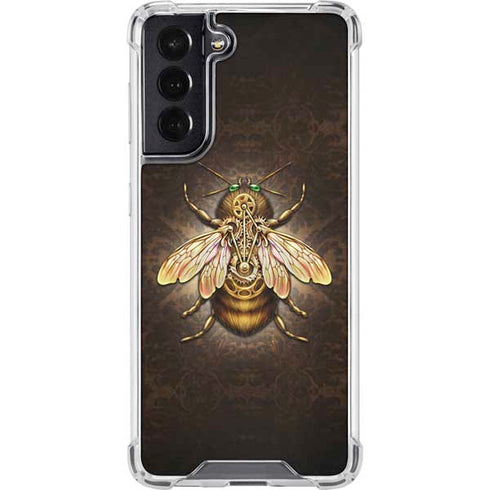 Brigid Ashwood Steampunk Bee Galaxy S22 Clear Case