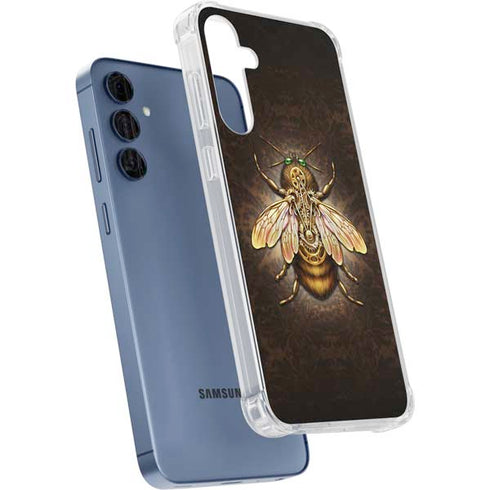 Steampunk Bee by Brigid Ashwood Galaxy S24 Clear Case