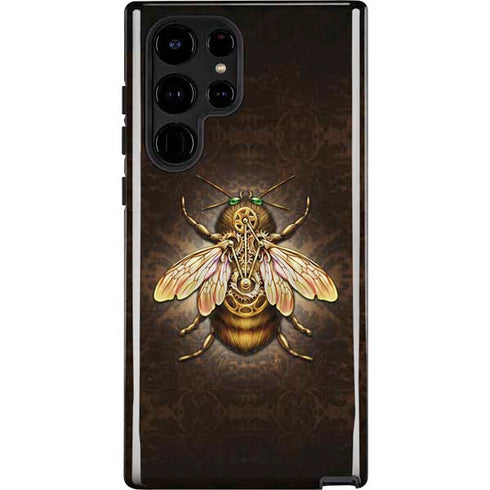 Steampunk Bee by Brigid Ashwood Galaxy S24 Ultra Impact Case