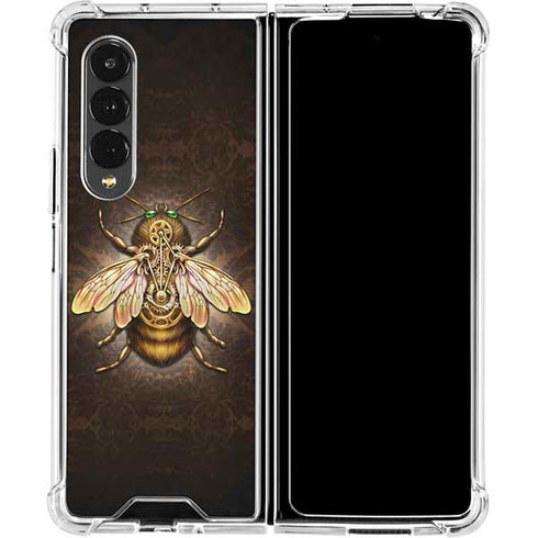 Brigid Ashwood Steampunk Bee Galaxy Z Fold4 5G Clear Case