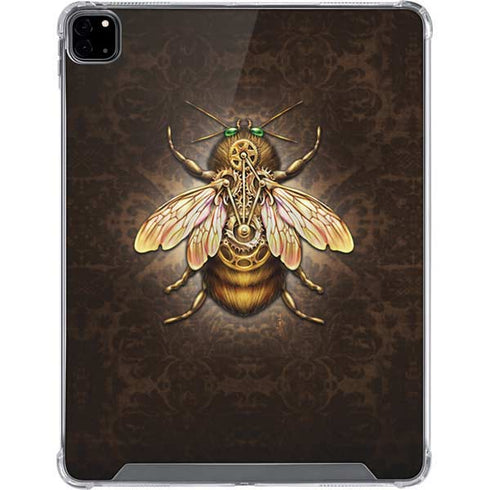 Brigid Ashwood Steampunk Bee iPad Pro 12.9in (2020) Clear Case