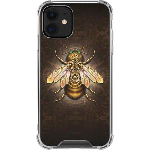Brigid Ashwood Steampunk Bee iPhone 12 Clear Case