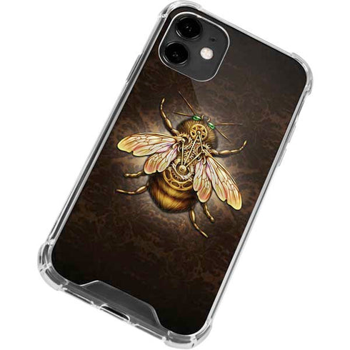 Brigid Ashwood Steampunk Bee iPhone 12 Mini Clear Case
