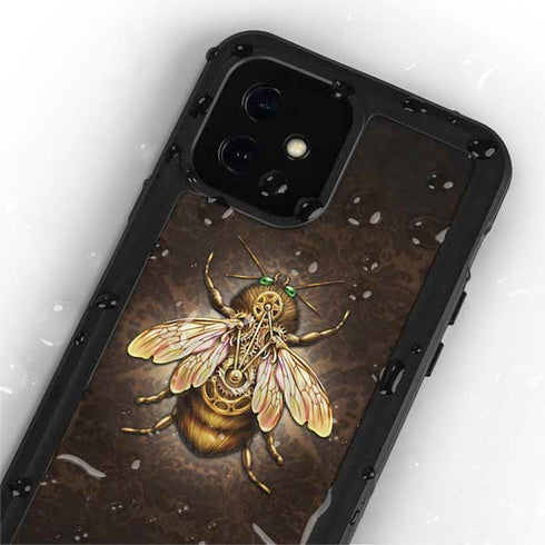 Brigid Ashwood Steampunk Bee iPhone 12 Mini Waterproof Case
