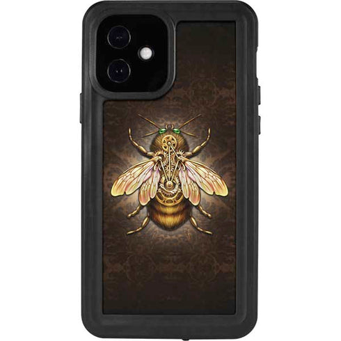 Brigid Ashwood Steampunk Bee iPhone 12 Waterproof Case