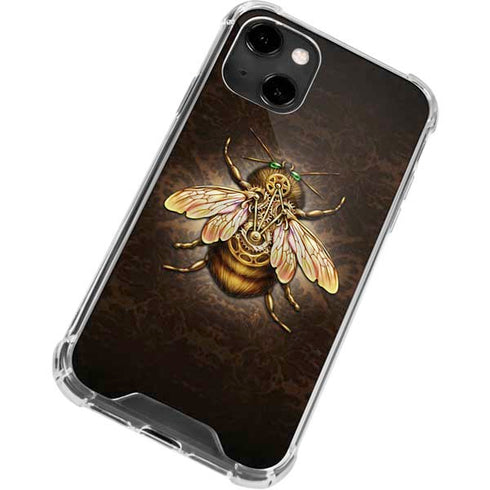Brigid Ashwood Steampunk Bee iPhone 14 Clear Case