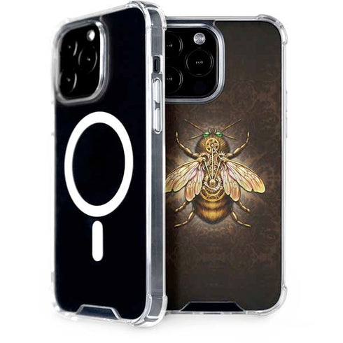 Steampunk Bee by Brigid Ashwood iPhone 15 Pro Max MagSafe Case