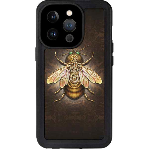 Brigid Ashwood Steampunk Bee iPhone 14 Pro Waterproof Case