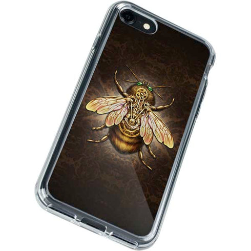 Brigid Ashwood Steampunk Bee iPhone SE (2nd & 3rd Gen) Clear Case