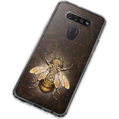 Steampunk Bee by Brigid Ashwood LG K51/Q51 Clear Case