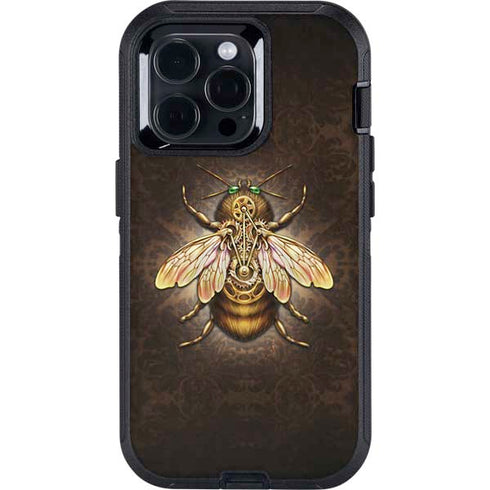 Steampunk Bee by Brigid Ashwood Otterbox Defender iPhone Skin