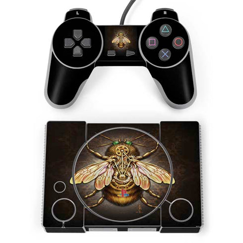 Brigid Ashwood Steampunk Bee PlayStation Classic Bundle Skin