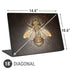 Brigid Ashwood Steampunk Bee Universal Laptop 18in (14.6 x 10.6in) Skin